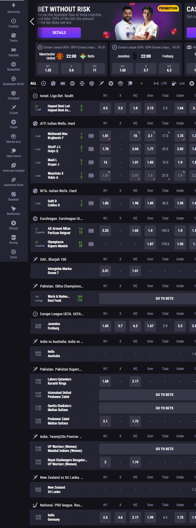 BetAndreas a prevalent sports and casino betting website born in India